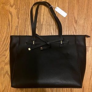 NWT! Black Elegant Tote Bag